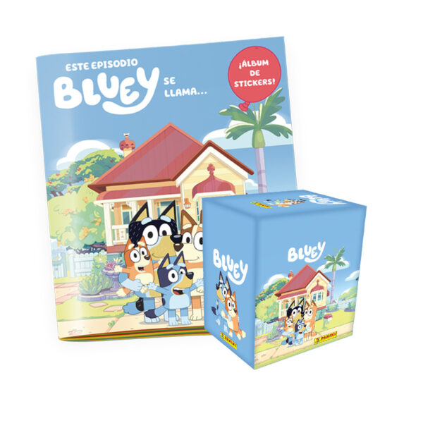 Álbum y Caja Bluey