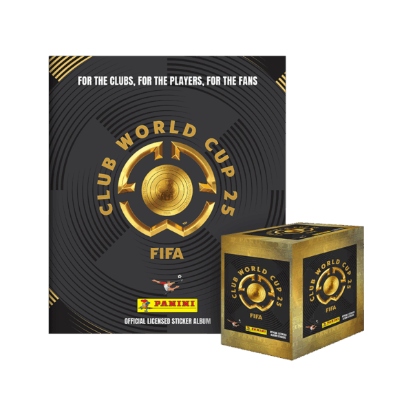 Álbum Pasta Suave + Caja Mundial de Clubes FIFA 2025