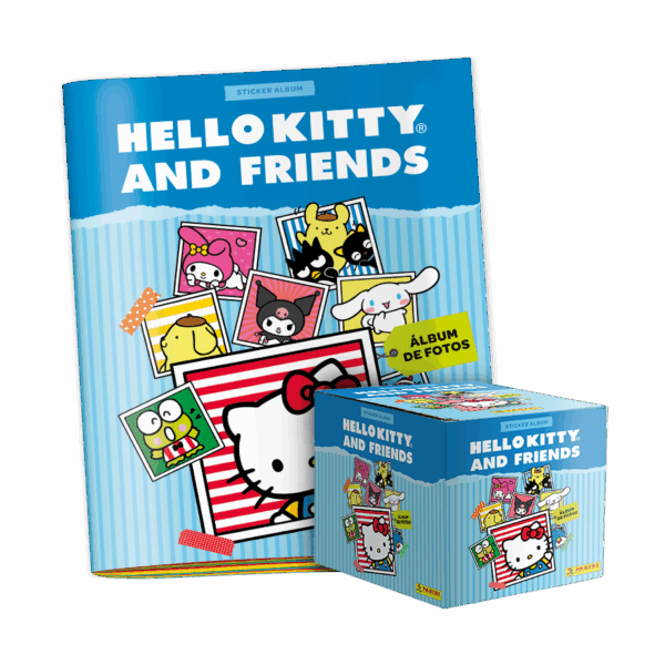 Álbum + Caja Hello Kitty y sus Amigos