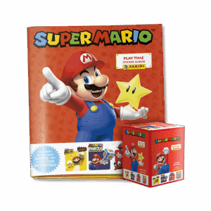 Álbum + Caja Super Mario