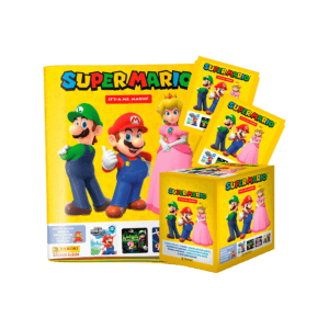 Álbum + Caja Super Mario